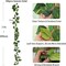 2Pack 14Ft Flame Retardant Artificial Ivy Scindapsus Leaves Bendable Fake Green Plants Vines Ivy Garland Wreath Silk Hanging Rattan Bedroom Wedding Party Garden Wall Table Front Door Ceiling Decor